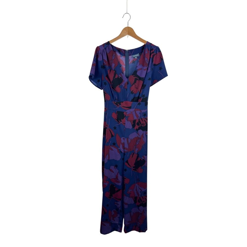 ModCloth Aiming Higher Floral Jumpsuit